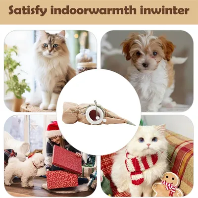 IntiMeg Tunnel interactif et pliable pour chats