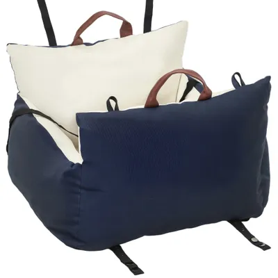 Siège auto pour chien avec ceinture pour chien rembourré