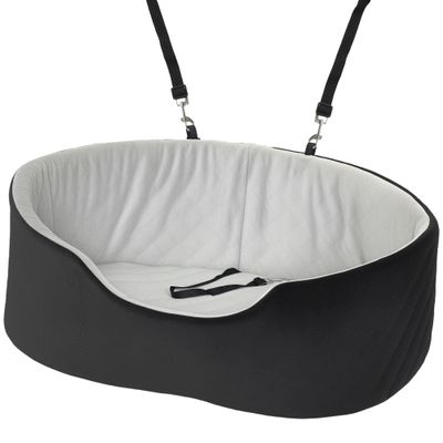 Siège auto pour chien avec ceinture