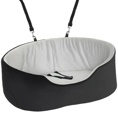 Siège auto pour chien avec ceinture