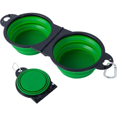 2 en 1 Pliant Bol en Plastique pour Chien