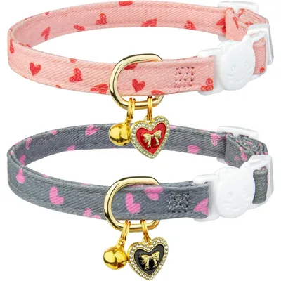 Collier de sécurité pour chat avec clochette