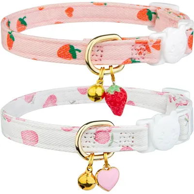 Collier de sécurité pour chat avec clochette