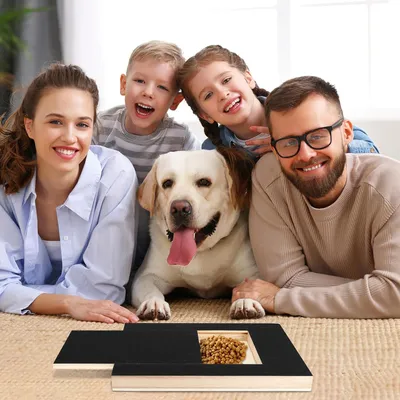 Planche à Gratter avec Boîte à Friandises pour Lime à Ongles