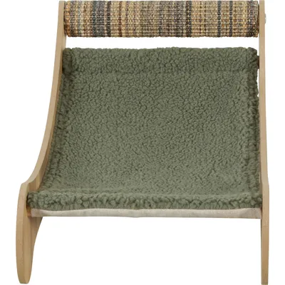 zolux - Chaise longue Boréal vert pour chat max 5 kg