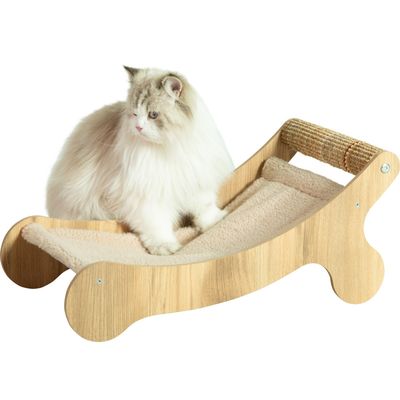 zolux - Chaise longue Boréal beige pour chat max 5 kg