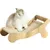 zolux - Chaise longue Boréal beige pour chat max 5 kg