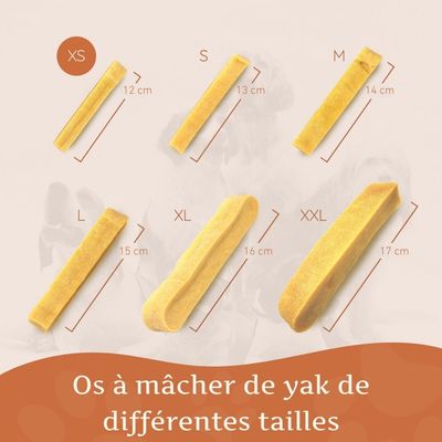 Wildfang Fromage à mâcher - bâton à mâcher au fromage à pâte dure