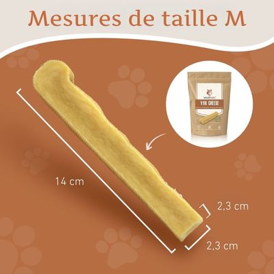 Wildfang Fromage à mâcher - bâton à mâcher au fromage à pâte dure