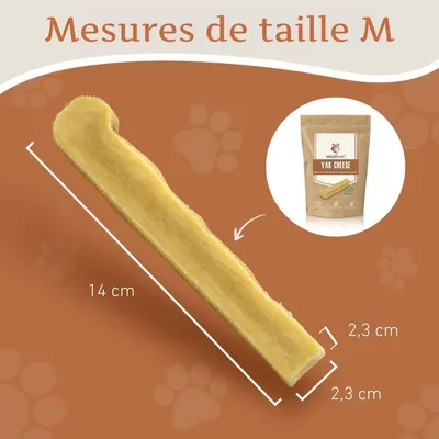Wildfang Fromage à mâcher - bâton à mâcher au fromage à pâte dure