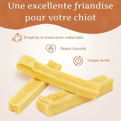 Wildfang Fromage à mâcher - bâton à mâcher au fromage à pâte dure