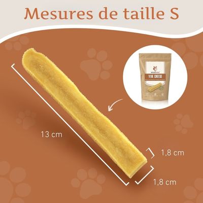 Wildfang Fromage à mâcher - bâton à mâcher au fromage à pâte dure
