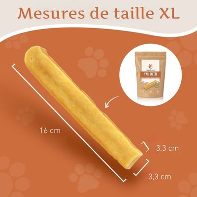 Wildfang Fromage à mâcher - bâton à mâcher au fromage à pâte dure