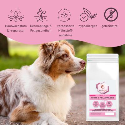 VetLine Peptides Peau & Pelage, croquettes sans céréales