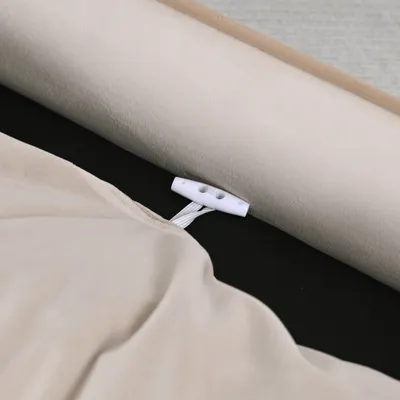 Canapé pour chien blanc cassé