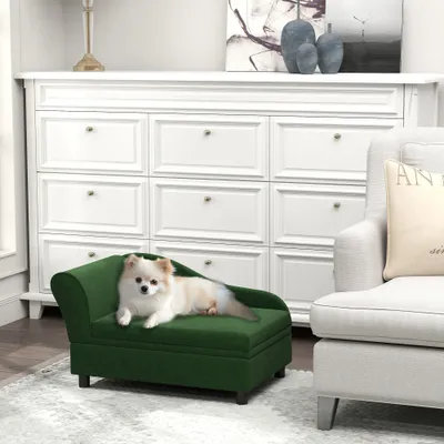 Canapé pour chat et chien avec espace de rangement