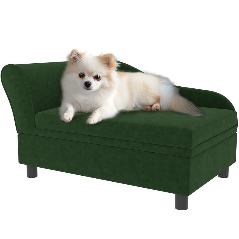Canapé pour chat et chien avec espace de rangement