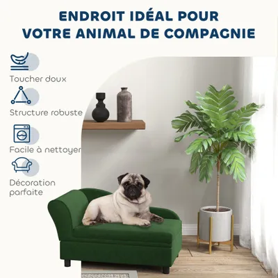 Canapé pour chat et chien avec espace de rangement