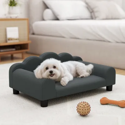 Canapé pour chien avec dossier et accoudoirs Canapé pour chien avec dossier et accoudoirs