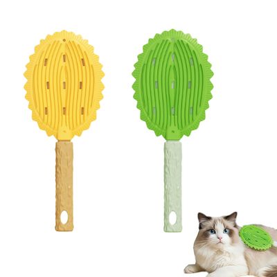 KPYTE Brosse de toilettage pour chat en forme de durian