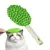 KPYTE Brosse de toilettage pour chat en forme de durian