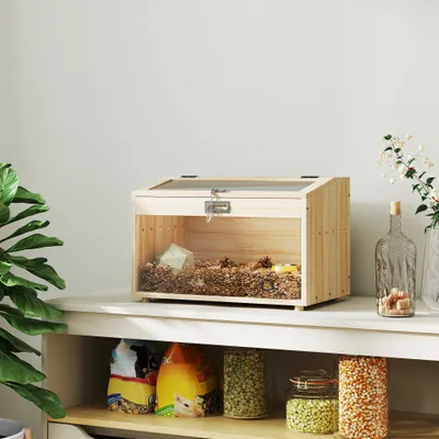 Cage en bois pour hamster