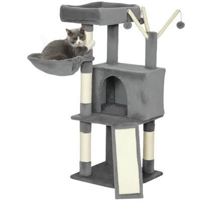 Arbre à chat avec griffoir et tapis en sisal