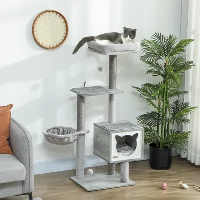 Arbre à chat multifonctionnel