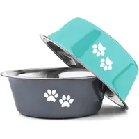 Gamelle pour chien en acier inoxydable