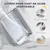 Bac à litière pour chat fermé en acier inoxydable Bac à litière pour chat fermé en acier inoxydable
