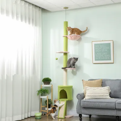 Arbre à chat sur pied à 5 hauteurs