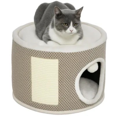 Griffoir pour chat et lit pour chat