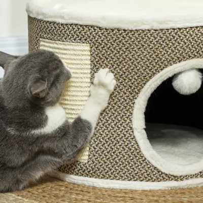 Griffoir pour chat et lit pour chat