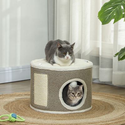 Griffoir pour chat et lit pour chat