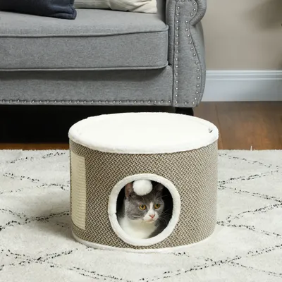 Griffoir pour chat et lit pour chat