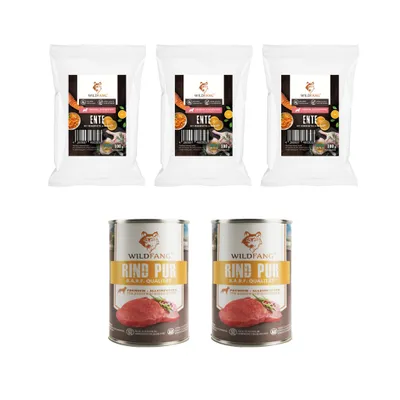 Wildfang Gourmet Box Adulte - Aliments secs et humides - Pur Boeuf