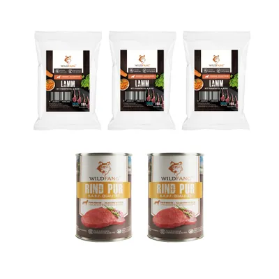 Wildfang Gourmet Box Adulte - Aliments secs et humides - Pur Boeuf