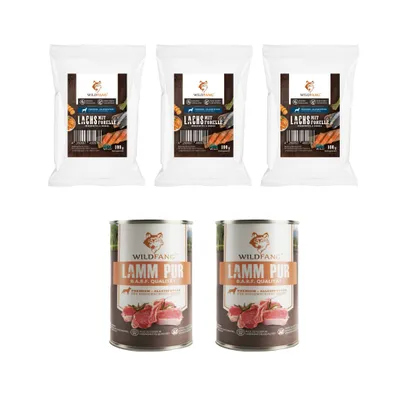 Wildfang Gourmet Box Adulte - Aliments secs et humides - Pur Agneau