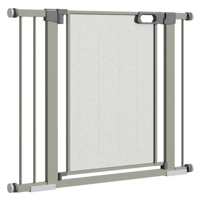 Barrière de sécurité pour animaux domestique avec fermeture automatique