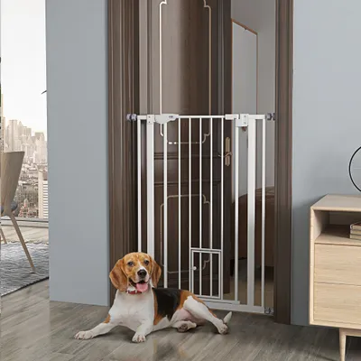 Barrière de sécurité animaux de 104H cm