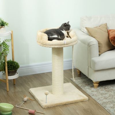 Arbre à chat grattoir design jeu boule et cordelette