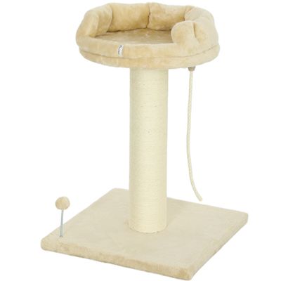 Arbre à chat grattoir design jeu boule et cordelette
