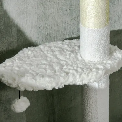 Arbre à chat 225-255 cm réglable en hauteur Tour pour chat