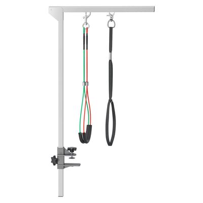 Bras de toilettage pliable pour animaux de compagnie en acier inoxydable