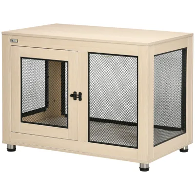 Cage pour chien sur pied avec coussin amovible Cage pour chien sur pied avec coussin amovible
