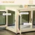 Cage pour chien sur pied avec coussin amovible Cage pour chien sur pied avec coussin amovible
