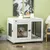 Cage pour chien cage de chien sur pied avec coussin amovible Cage pour chien cage de chien sur pied avec coussin amovible
