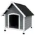 Niche pour chien extérieure en bois avec plancher amovible abri Niche pour chien extérieure en bois avec plancher amovible abri