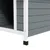 Niche pour chien extérieure en bois avec plancher amovible abri Niche pour chien extérieure en bois avec plancher amovible abri