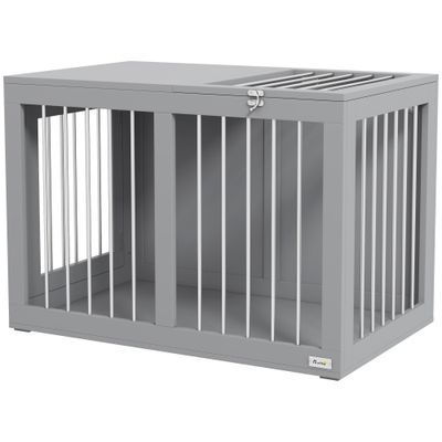 Cage pour chien intérieur niche pour chiens 2 portes